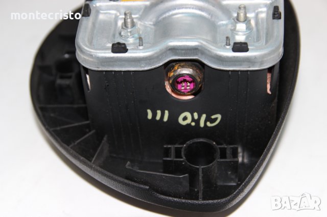 Airbag волан Renault Clio III (2005-2013г.) 8200677493 / ляв airbag Рено Клио, снимка 4 - Части - 39315152