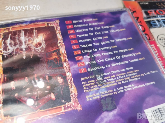 RHAPSODY CD 0302261004, снимка 13 - CD дискове - 53333616