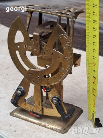 стара пощенска везна антика 23/4, снимка 9 - Антикварни и старинни предмети - 52301126