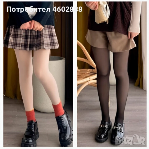 Термо чорапогащи с поларена подплата – Топлина и комфорт при -10°C, снимка 2 - Клинове - 52909023