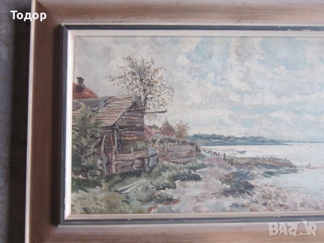 Картина масло върху платно подписана 3, снимка 4 - Картини - 37610898