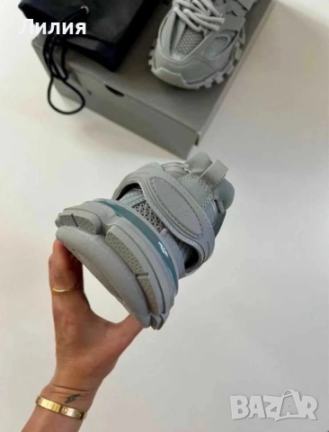 Balenciaga Track GREY, снимка 3 - Маратонки - 51578763