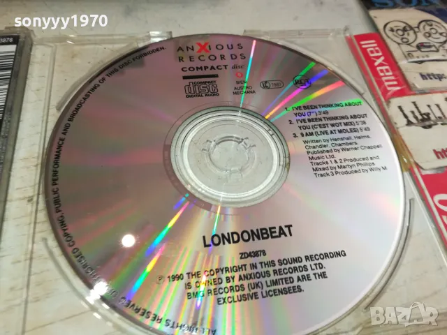 LONDONBEAT CD-ВНОС GERMANY 1505251928, снимка 8 - CD дискове - 50304070