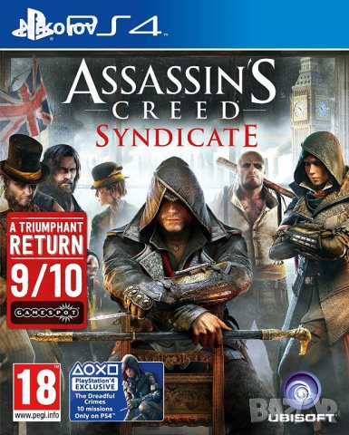 Assassin's Creed Syndicate PS4 (Съвместима с PS5), снимка 1