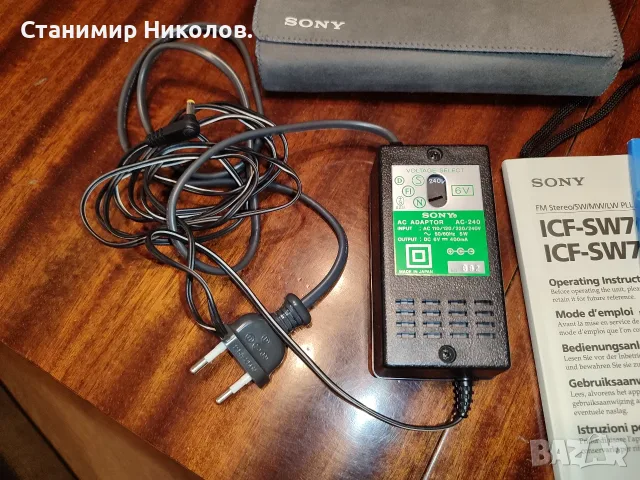 Радио Sony ICF-SW7600G FM Stereo/SW/MW/LW PLL World Radio., снимка 10 - Радиокасетофони, транзистори - 55949784