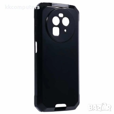 Гъвкав TPU Калъф + Скрийн Протектор за Blackview BV8100 – Прозрачен / Черен, снимка 4 - Калъфи, кейсове - 53245584