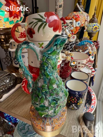 Единствена мини ваза тип „кокиче“ | Ръчна изработка | 15 лв., снимка 1