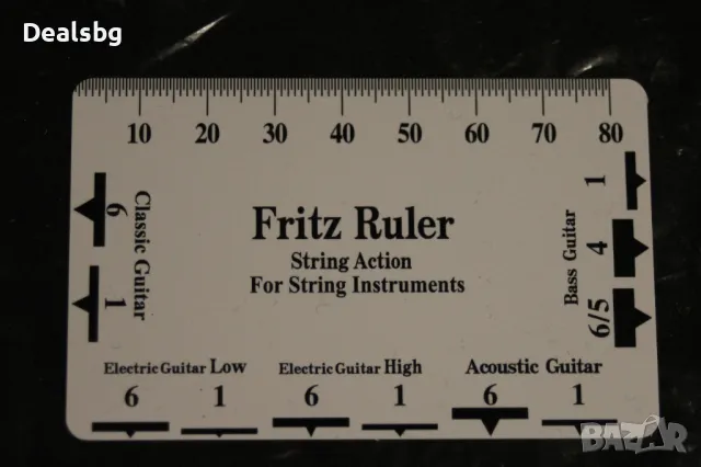 Рулер, линия за гриф лютиерска линия Fritz ruller, снимка 3 - Китари - 48408600