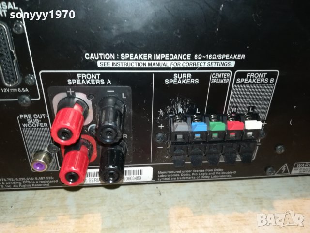 ONKYO RECEIVER 1901221908, снимка 9 - Ресийвъри, усилватели, смесителни пултове - 35493148