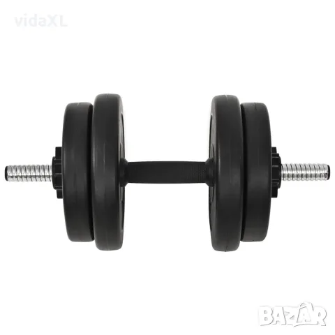 vidaXL Дъмбел с тежести 40 кг, снимка 5 - Фитнес уреди - 56146597
