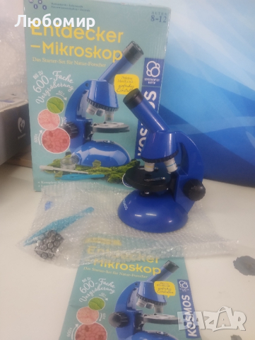 Микроскоп за деца, син, снимка 2 - Образователни игри - 44793862