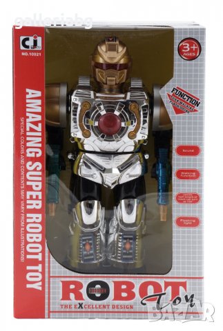Невероятен супер робот със светлини и звуци