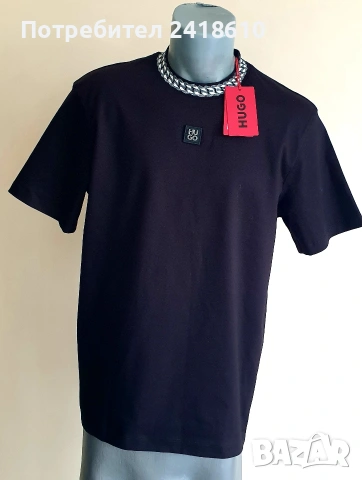Hugo Boss HUGO Deternal Cotton Mens Size S НОВО! ОРИГИНАЛ! Мъжка Тениска!, снимка 2 - Тениски - 54205403