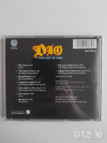 Dio – The Last In Line - матричен диск музика, снимка 2 - CD дискове - 56404997