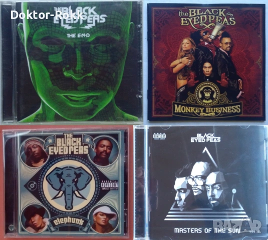 The Black Eyed Peas – оригинални дискове + DVD