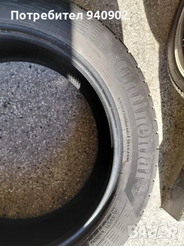 Продавам гуми Continental 215/55 R17, DOT 4618, летни., снимка 5 - Гуми и джанти - 56183411