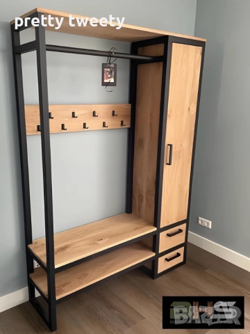 Метално портманто / закачалка за коридор по поръчка , снимка 9 - Портманта - 51732650