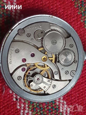 Джобен часовник Молния 15 камъка