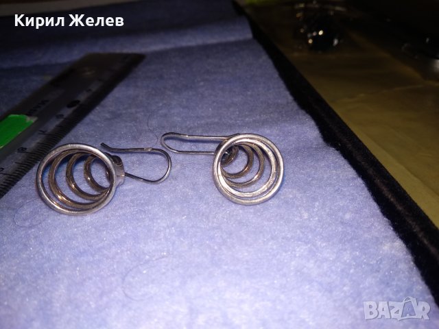 ПРЕКРАСНИ СПИРАЛОВИДНИ СРЕБЪРНИ ФЕШЪН - АРТ ОБЕЦИ СРЕБРО 925 ДИЗАЙНЕРСКА ИЗРАБОТКА 34437, снимка 6 - Обеци - 39535592