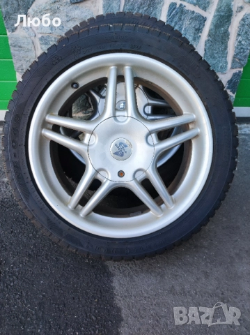 Продавам джанти 17 цола 5x110 с почти нови зимни гуми 225/45/17