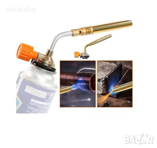 ANIMABG Заваръчна газова горелка, Бутанова горелка, снимка 8 - Друга електроника - 48807773