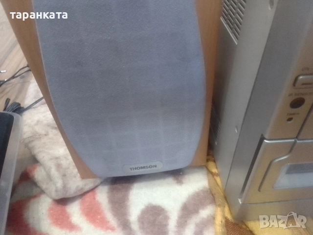 Аудио уредба със тонколони комплект и дистанционно , снимка 3 - Аудиосистеми - 51573475