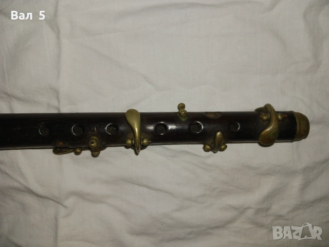 Много стара пиколо флейта, снимка 2 - Духови инструменти - 53246107