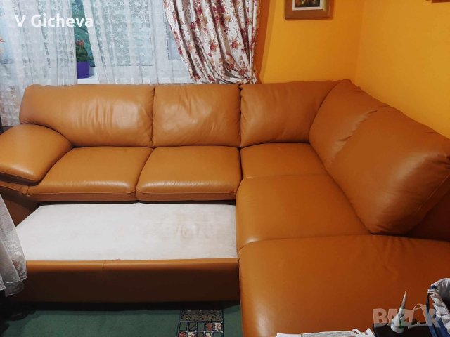 ъглов диван за хол, снимка 3 - Дивани и мека мебел - 42299068