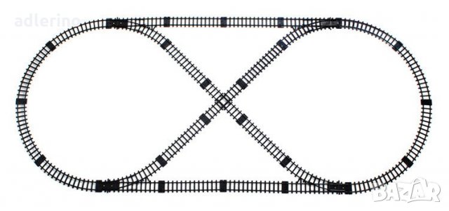 Детска игра Електрическа железница, детско влакче на релси, електрическо влакче на релси, 1,8 метра, снимка 5 - Коли, камиони, мотори, писти - 34164969