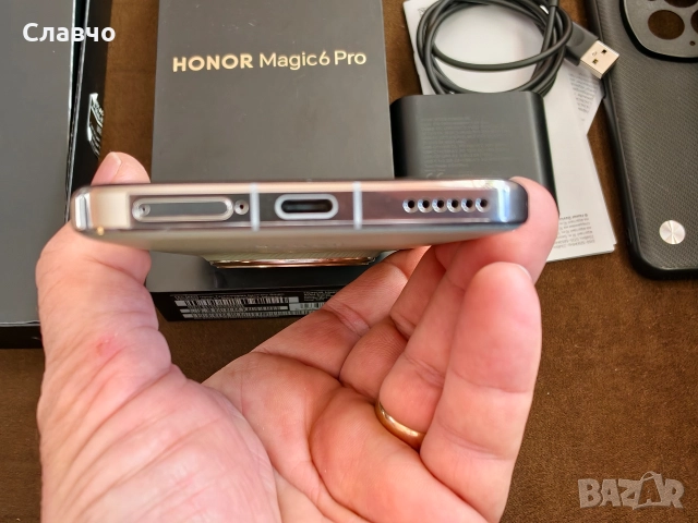 Honor Magic 6Pro 12/512Gb като нов, снимка 5 - Телефони с две сим карти - 52545174