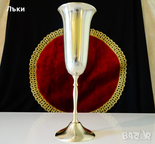 Бронзов бокал за вино,чаша за вино 220 мл. , снимка 2 - Антикварни и старинни предмети - 50787069