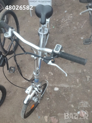 сгъваем електрически велосипед 20цола, снимка 2 - Велосипеди - 53172323