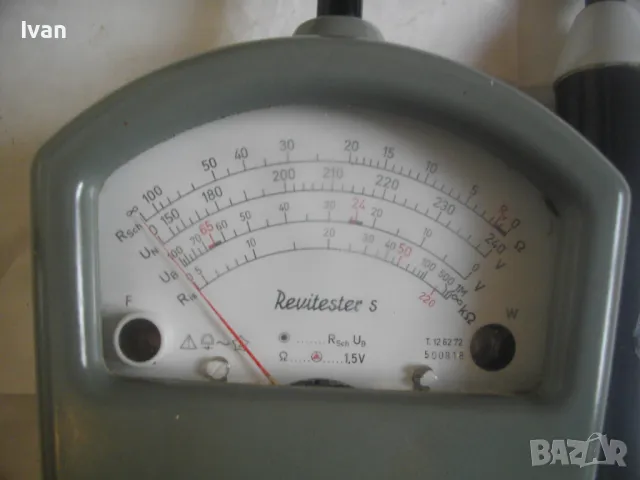 НЕМСКИ ТЕСТЕР METRAWATT ЗА ИЗМЕРВАНЕ ВИСОКОВОЛТОВО СЪПРОТИВЛЕНИЕ, снимка 6 - Други инструменти - 48483010