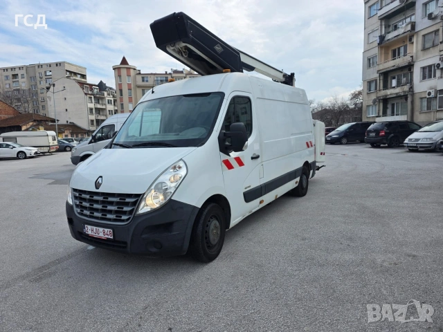Автовишка Рено Мастер 12.5м. , снимка 2 - Бусове и автобуси - 53937133