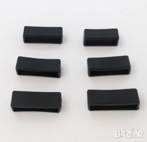 НОВА ГАЙКА/ХАЛКА/ДЪРЖАЧ ЗА КАИШКА ЗА ЧАСОВНИК. СИЛИКОНОВИ ГАЙКИ ЗА КИАШКА SMART WATCH, снимка 4 - Каишки за часовници - 30087578