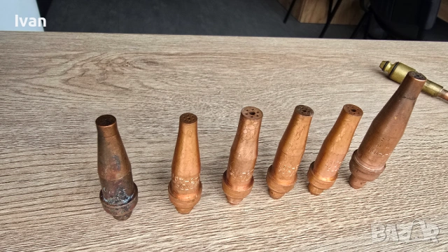 Комплект 6 бр. оригинални дюзи Victor 1-101 за рязане (Ацетилен), снимка 11 - Други инструменти - 53910517