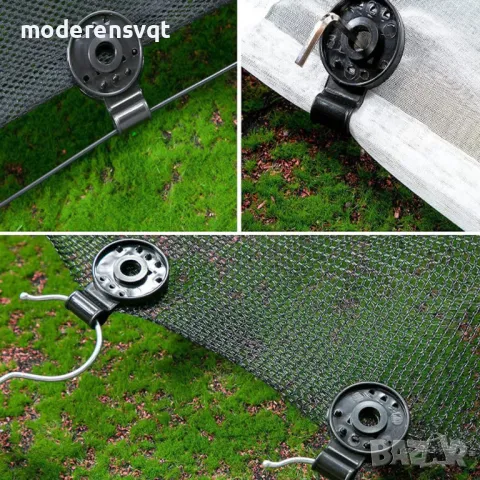 Щипки за опъване на мрежа 20бр, снимка 5 - Други - 50287052