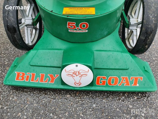 Професионален моторен листосъбирач Billy goat почистваща машина, снимка 6 - Градинска техника - 40241690