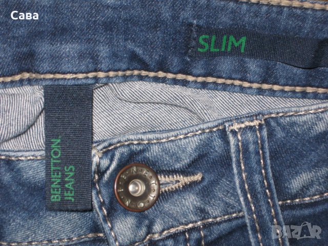 Дънки BENETTON    дамски,С