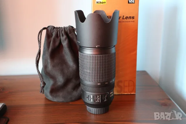 Nikon AF-S 70-300mm f  4.5-5.6  ED VR II, снимка 2 - Обективи и филтри - 56205686