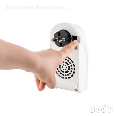 Малка преносима печка за контакт 500W , снимка 3 - Отоплителни печки - 42315685