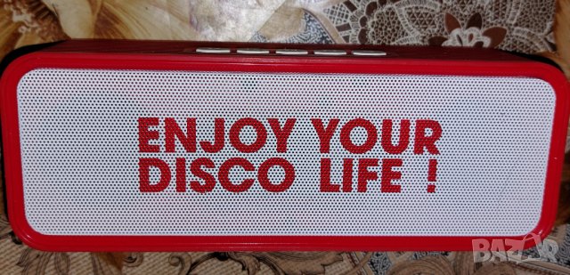 bluetooth колонка enjoy your disco live !