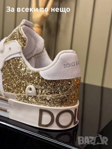 Dolce&Gabbana Дамски Маратонки👟Дамски Спортни Обувки Долче И Габана - 2 Цвята Код E1126, снимка 3 - Маратонки - 52658281