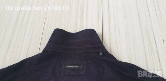 Ermenegildo ZEGNA 100% Len/ Лен  Mens Size 48 / S - M ОРИГИНАЛНА ЛененаТениска!, снимка 14 - Тениски - 49529689