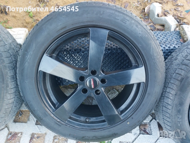 Джанти с гуми от Мерцедес GLK X204 235/55/19, 7,5Jx19H2 ЕТ42, снимка 6 - Гуми и джанти - 52455966