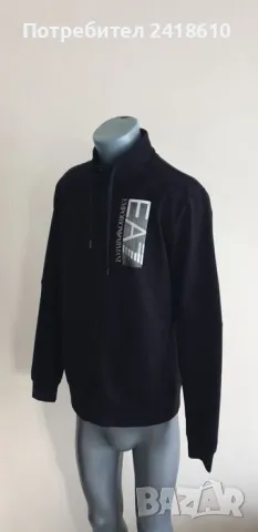 Emporio Armani EA7 Full Zip Mens Size L / XL НОВО! ОРИГИНАЛ! Мъжко Горнище!, снимка 4 - Спортни дрехи, екипи - 47777198