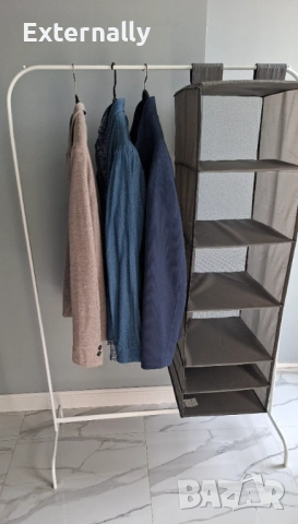 Метални стойки за дрехи, снимка 4 - Закачалки - 54299787