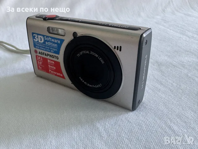 Цифров фотоапарат AgfaPhoto Optima 147 , 14.1MP , 7х оптичен зум , Agfa optima 147, снимка 4 - Фотоапарати - 55788695