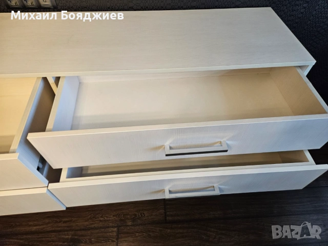 Шкаф за спалня бял, снимка 3 - Шкафове - 54091801