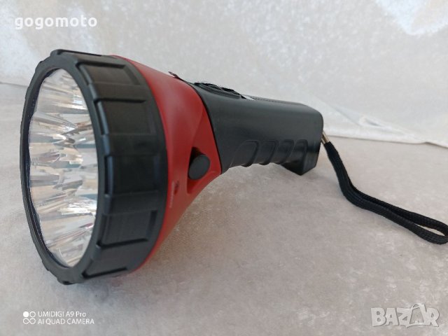Нов акумулаторен фенер, прожектор зареждащ се, снимка 16 - Къмпинг осветление - 35215733
